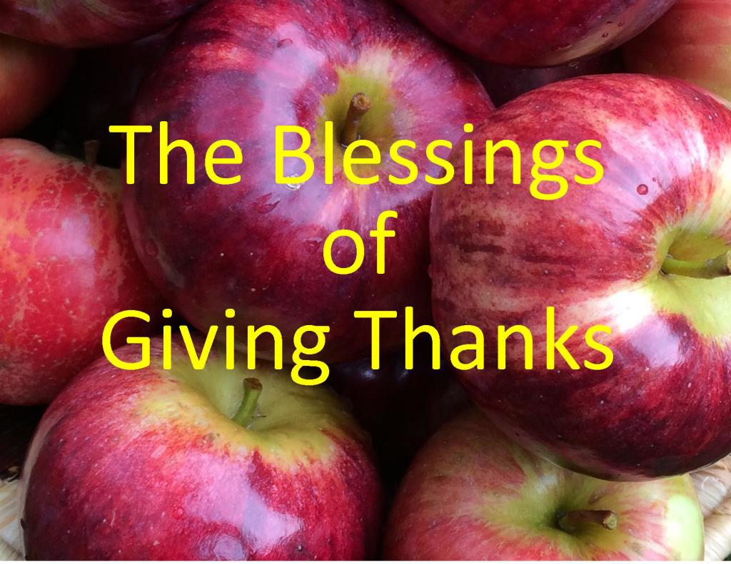 blessings of giving thanks title