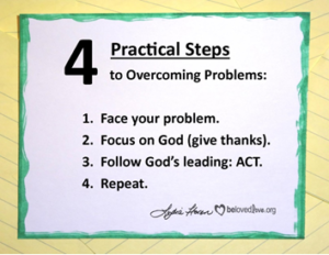 practical steps to overcoming problems