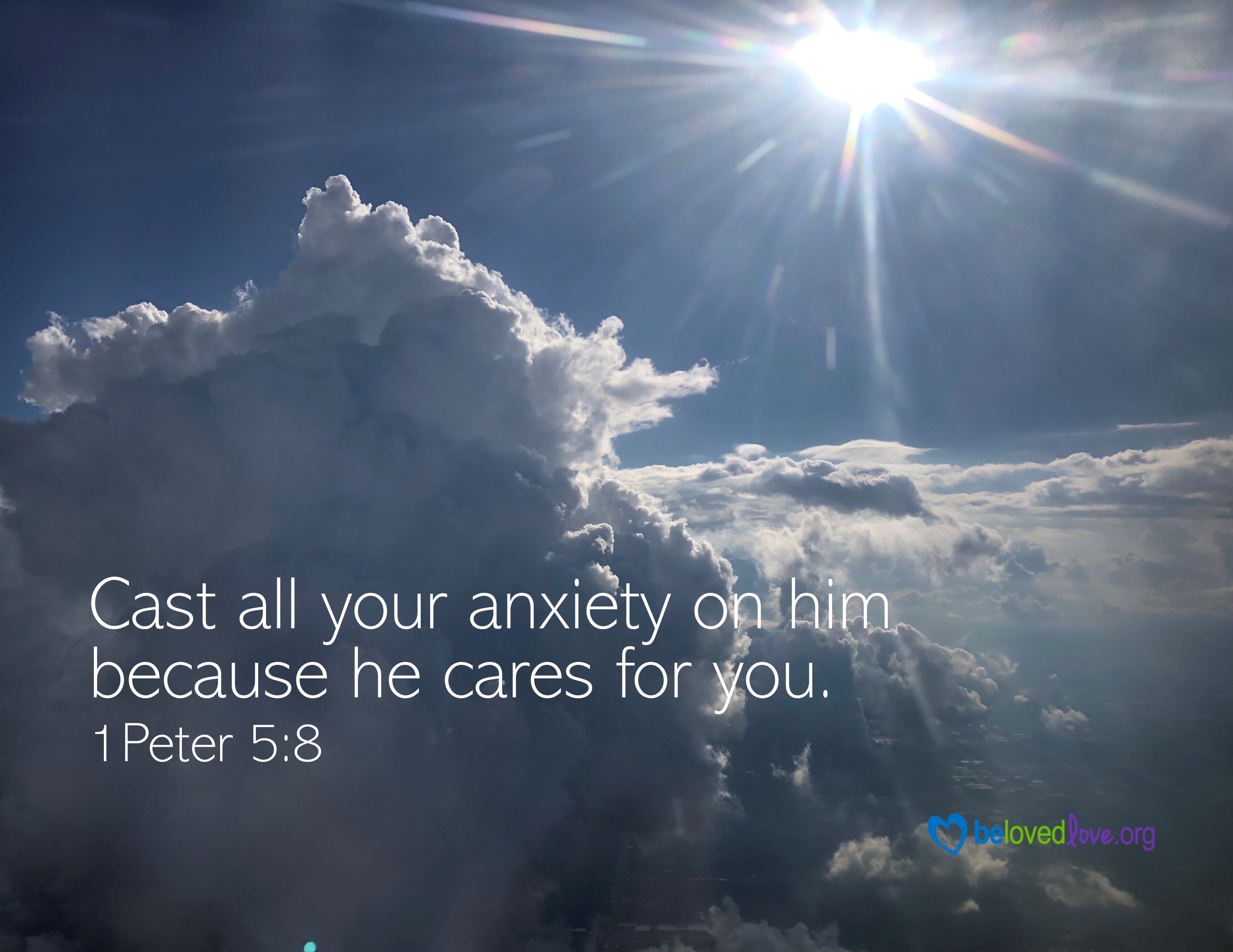 Cast All Your Anxiety On Him Belovedlove