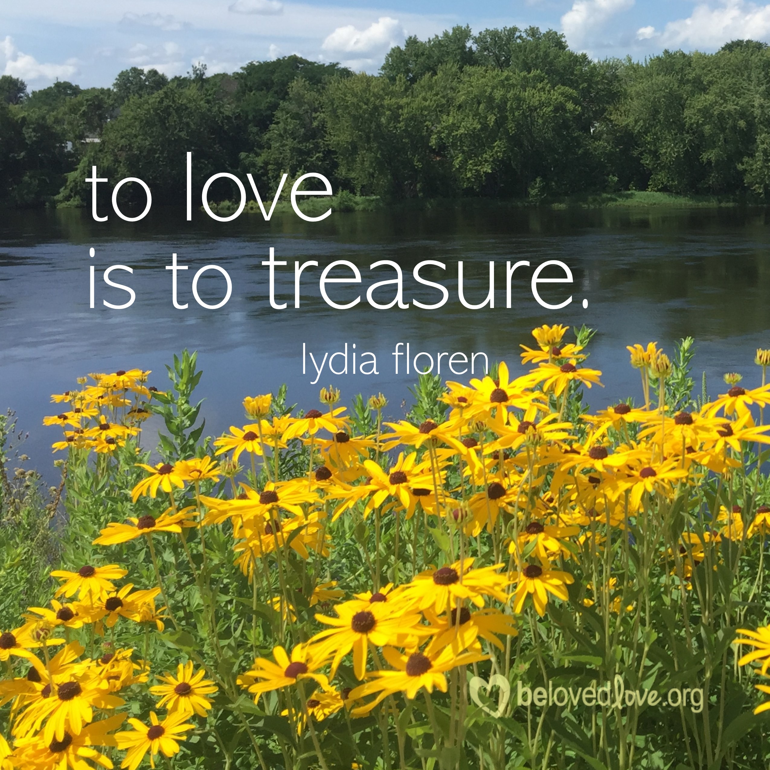 To love is to treasure