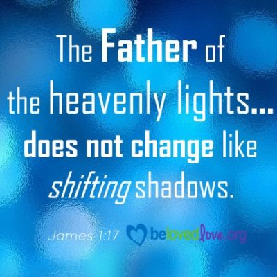 The Father of Heavenly Lights Does Not Change