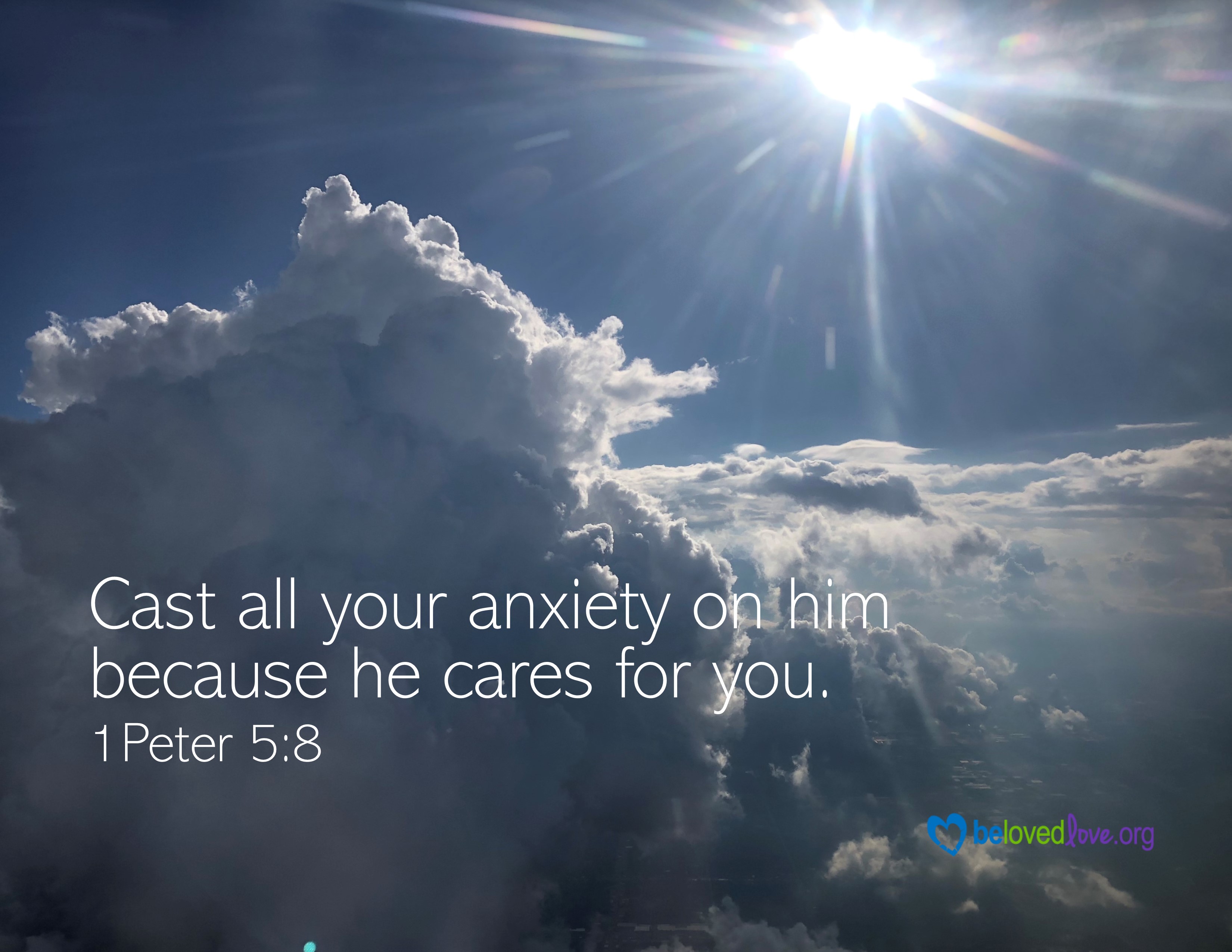 cast all your cares on him
