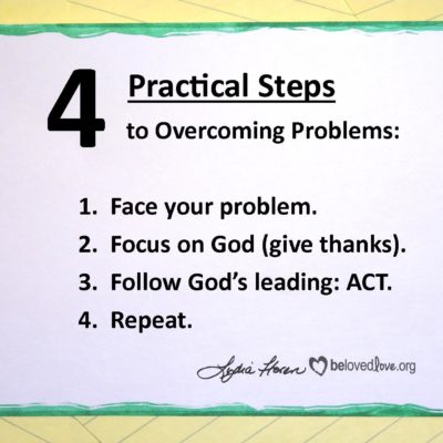 4 practical steps to overcoming problems