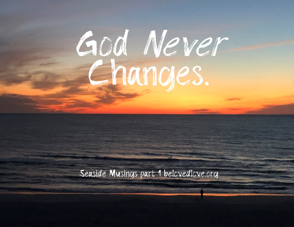 God never changes