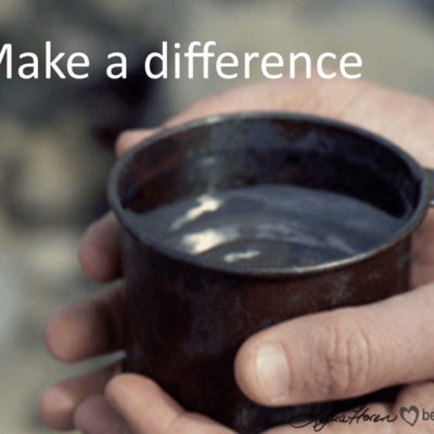 make a difference